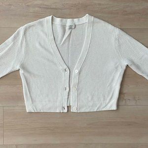 Wilfred Light Cropped Cardigan